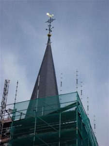Kerk Weurt torenbekroning met haan (Small)